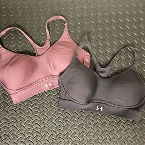 TWO Under Armour Continuum Low Sports Bras